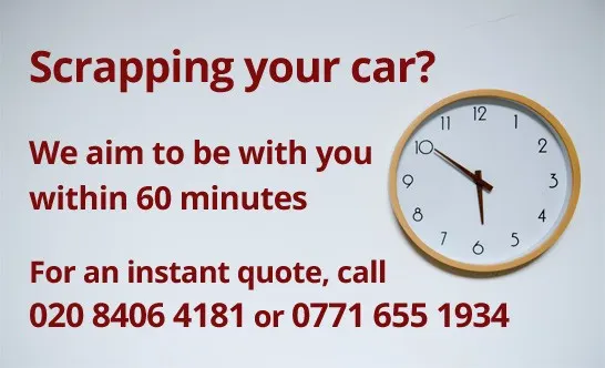 Car scrapping near Dulwich